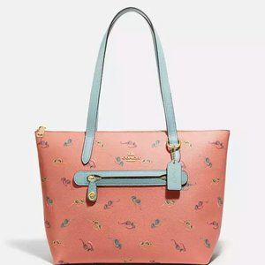 Coach tote with sunglasses print
